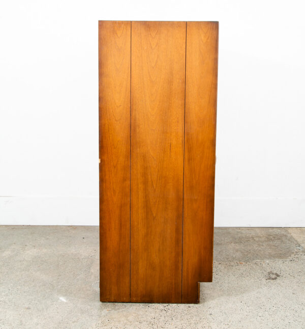 Mid Century Modern Dresser Highboy American Martinsville Drexel Bleached Walnut - Image 4