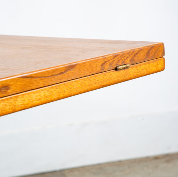 Mid Century Danish Modern Dining Table Solid Oak Rectangular Ditte Adrian Heath - Image 11