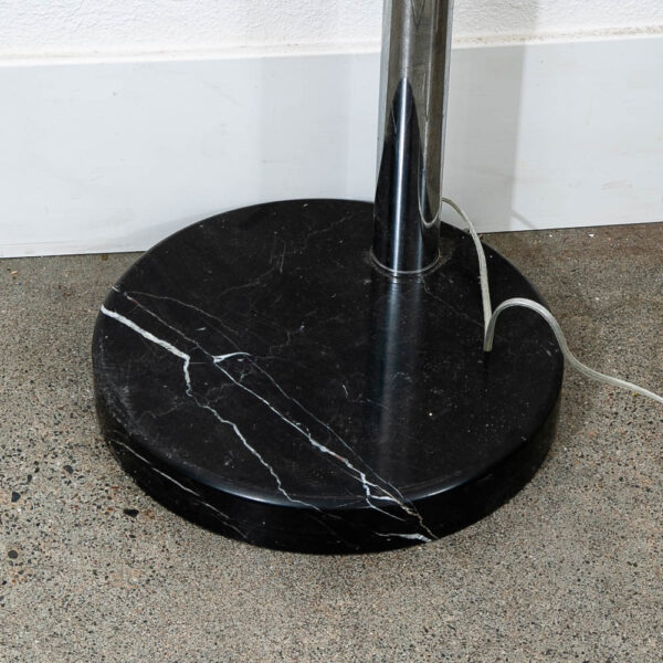 Mid Century Modern Floor Lamp Marble 5 Sofa Light Chrome Red Overhang Mcm Couch - Image 3