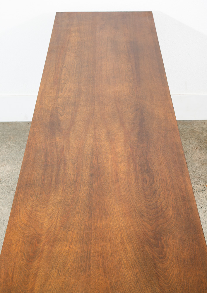 Mid Century Modern Credenza Cabinet Storage 4 doors Wide Large 89" Media Audio - Image 5