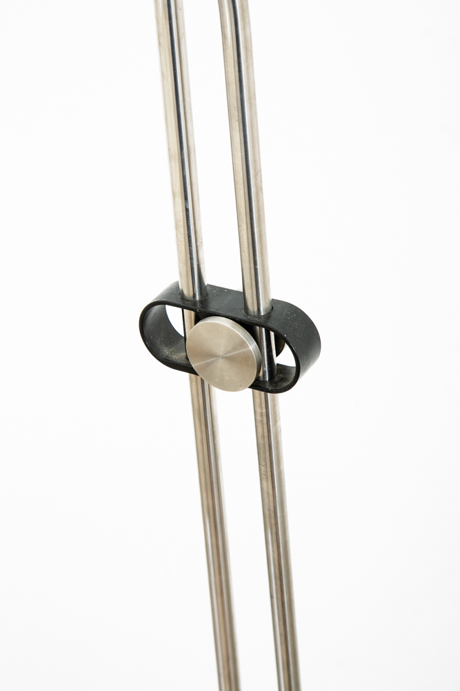 Mid Century Modern White Floor Lamp By Le Klint Model 321 W/ Shade Adjustable NM - Image 10