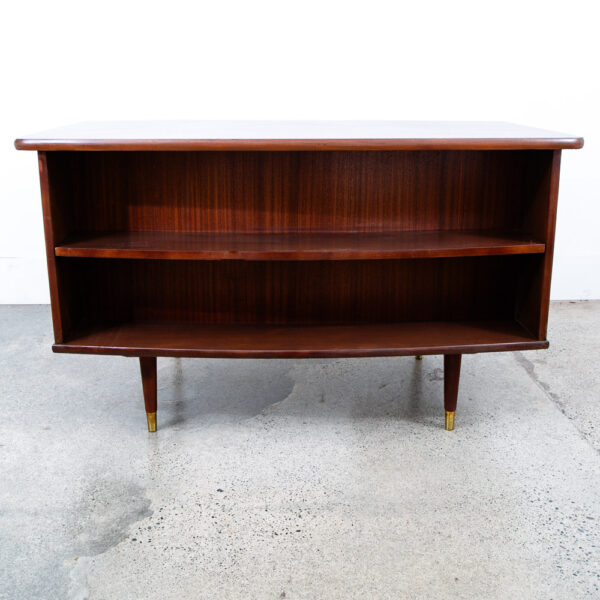 Mid Century Danish Modern Desk 6 Drawer Teak Cabinet Wood Office Executive Mcm - Image 5