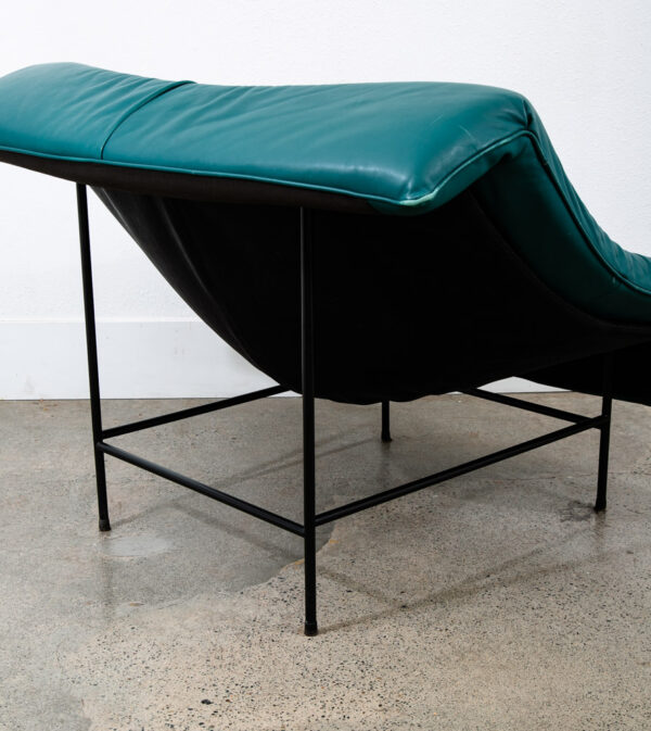 Mid Century Modern Lounge Chair Leather Montis Butterfly Gerard Van Den Berg 80s - Image 9