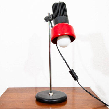 Mid Century Modern Adjustable Modular Table Lamp Black Red Office Desk Lamp Mcm