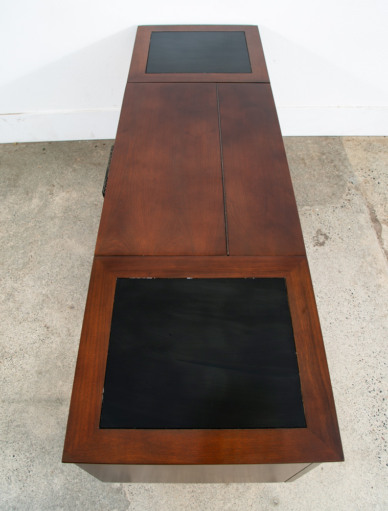 Mid Century Modern Stereo Console Record Player General Electric Radio Audio Mcm - Image 5