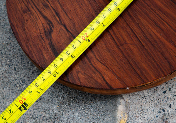 Mid Century Modern Danish Solid Rosewood Floor Lamp Shade Ribbed MCM Denmark Mcm - Image 12