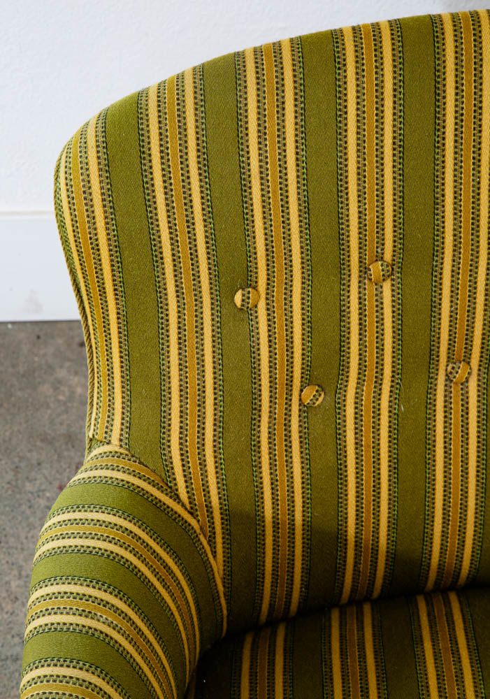 Mid Century Danish Modern Couch Sofa Svend Skipper Green Loveseat Settee 2 Seat - Image 5