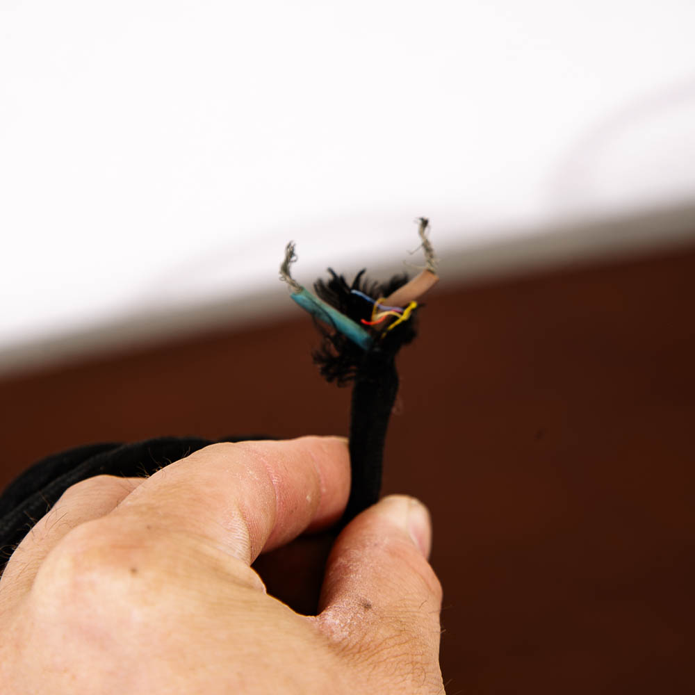 Mid Century Danish Modern Brass Hanging Pendant Lamps Hans Agne Jakobsson Set of 3 - Image 7