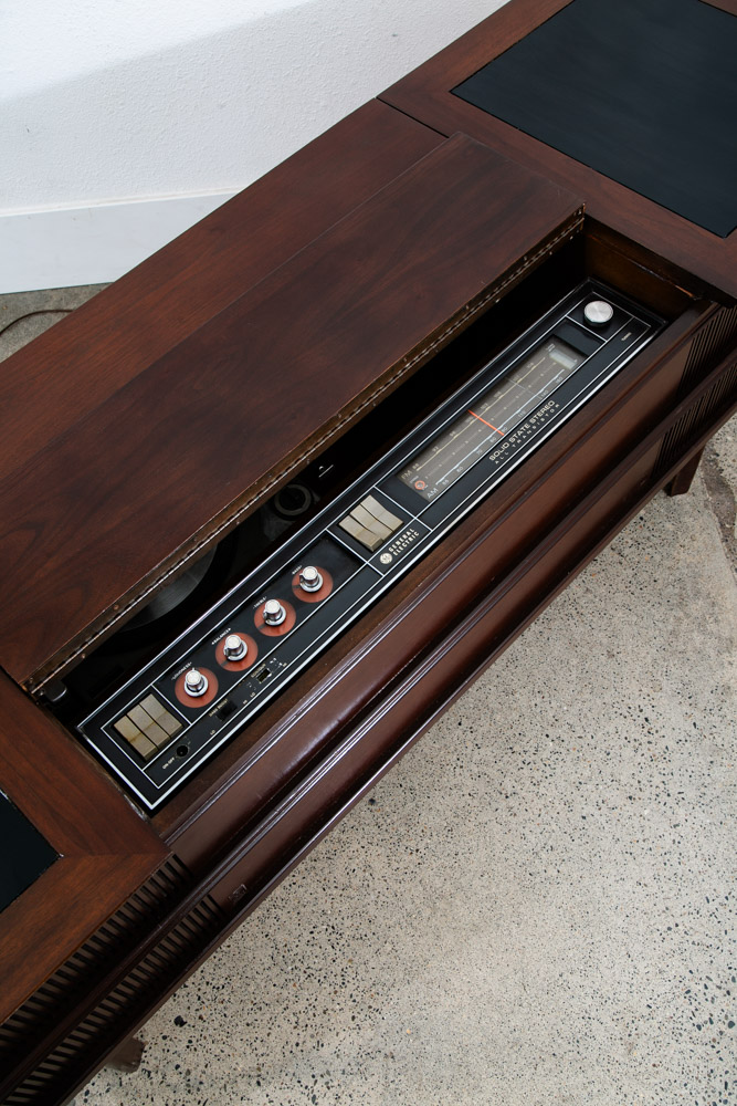 Mid Century Modern Stereo Console Record Player General Electric Radio Audio Mcm - Image 10