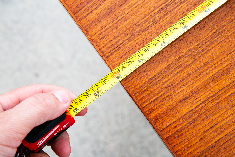 Mid Century Danish Modern Desk Teak Wood Executive Sled Mcm 6 Drawer Book Shelf - Image 11