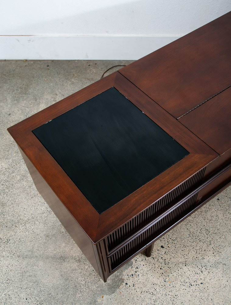 Mid Century Modern Stereo Console Record Player General Electric Radio Audio Mcm - Image 8