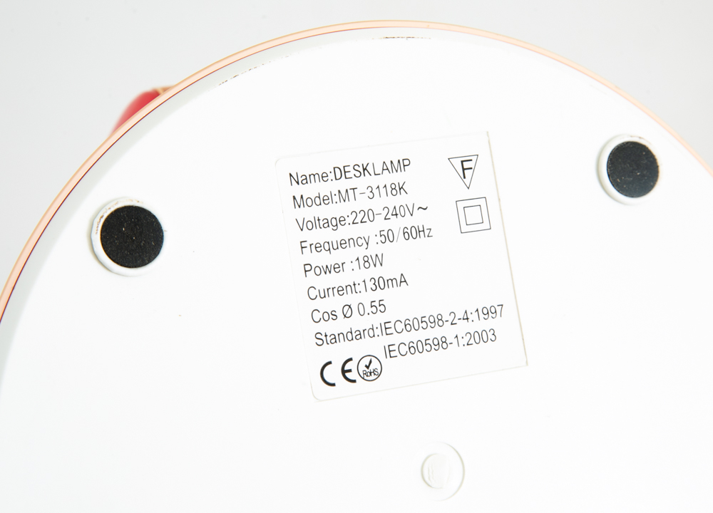 Vintage Table Lamp Flamingo Bird Pink Off White Adjustable Animal Pop Art Ikea - Image 9