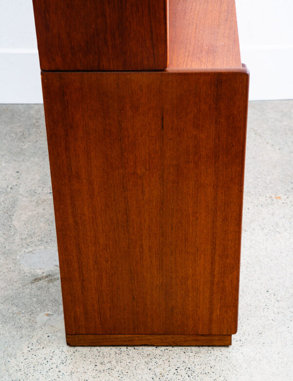 Mid Century Danish Modern Bookshelf Cabinet Teak Shelves Borge Mogensen Denmark - Image 3