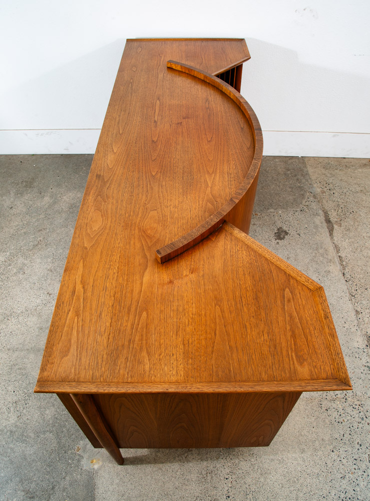 Mid Century Modern Stereo Console JBL Metregon Hifi Speakers Cabinet Sideboard - Image 3