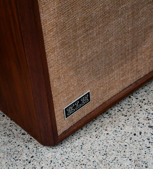 Mid Century Modern Speakers KLH Set Model 33 Walnut Audiophile Hifi Pair Vintage - Image 8