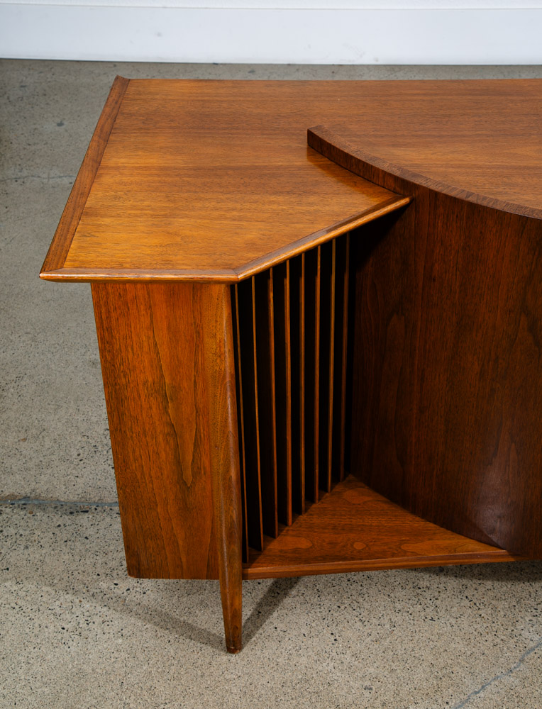 Mid Century Modern Stereo Console JBL Metregon Hifi Speakers Cabinet Sideboard - Image 8