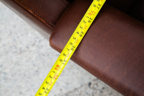 Mid Century Danish Modern Lounge Chairs Set Brown Leather Pair Two Chocolate Mcm - Image 11