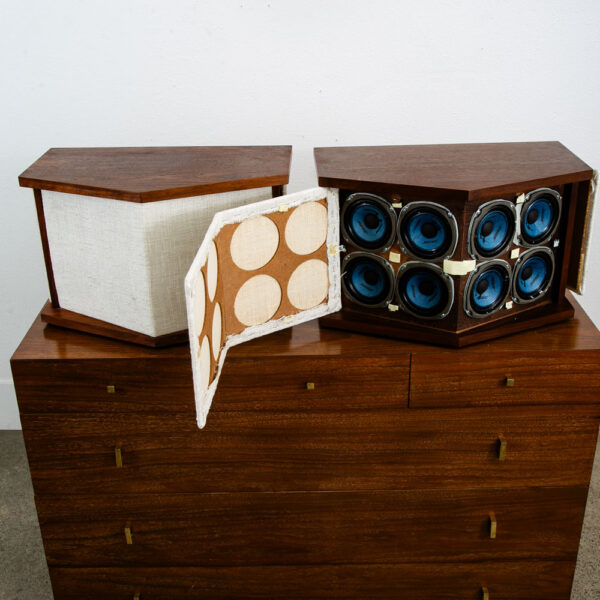 Mid Century Modern Speakers Bose Series 901 II Speaker Hifi Walnut 18 drivers - Image 3
