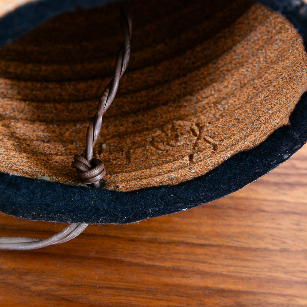 Mid Century Modern Table Lamp Textured Studio Pottery Ceramic Round Tan Mcm - Image 4