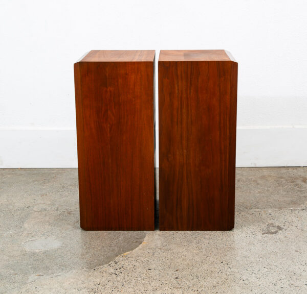 Mid Century Modern Speakers KLH Set Model 33 Walnut Audiophile Hifi Pair Vintage - Image 2
