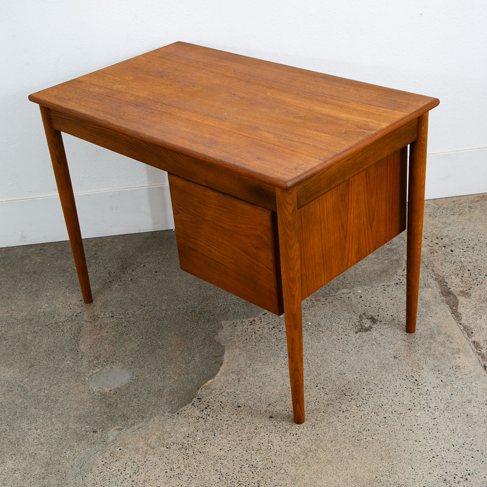 Mid Century Danish Modern Desk Office Oak Teak Borge Mogensen Soborg Mobler Mcm - Image 11