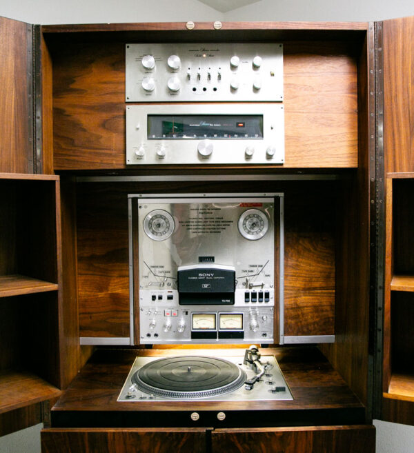 Mid Century Modern Stereo Cabinet Glenn of California Bar Richard Thompson Hifi - Image 6