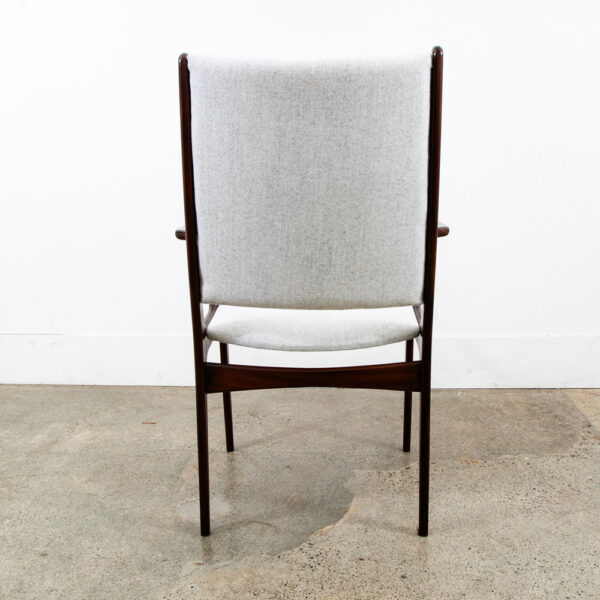Mid Century Danish Modern Dining Chairs Set 2 Rosewood Johannes Andersen Vintage - Image 7