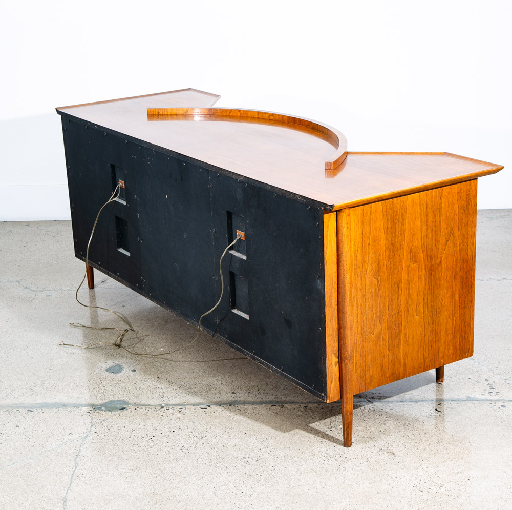 Mid Century Modern Stereo Console JBL Metregon Hifi Speakers Cabinet Sideboard - Image 6