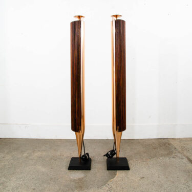 Mid Century Modern Speaker B&O Beolab 18 Bang Olufsen Rose Gold 90th Anniversary