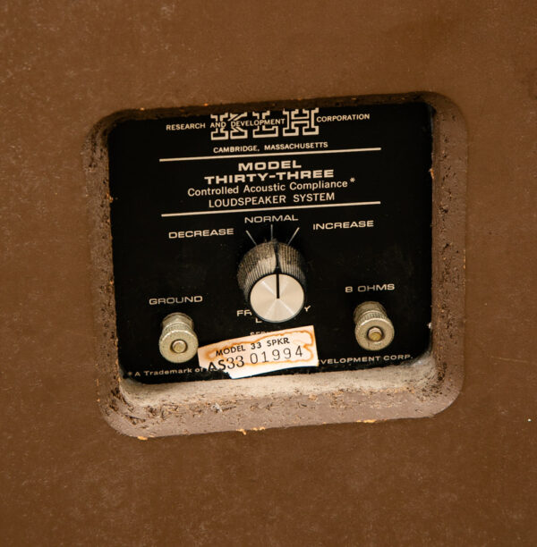Mid Century Modern Speakers KLH Set Model 33 Walnut Audiophile Hifi Pair Vintage - Image 6