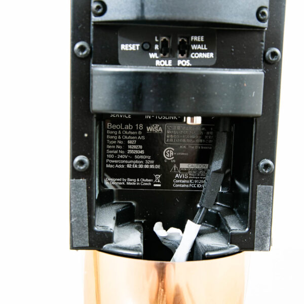 Mid Century Modern Speaker B&O Beolab 18 Bang Olufsen Rose Gold 90th Anniversary - Image 8