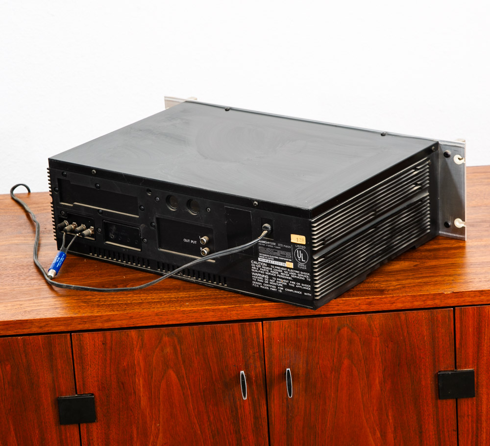 Vintage Mitsubishi Stereo Tuner DA-F600 Silver Rack Mount 70s Hifi AM / FM - Image 6