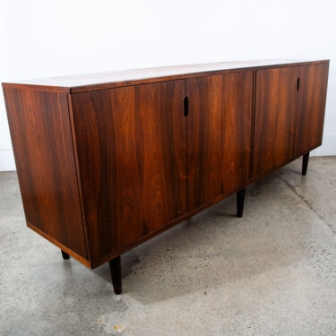 Mid Century Danish Modern Credenza Rosewood Sideboard Svend Langkilde Drawers NM