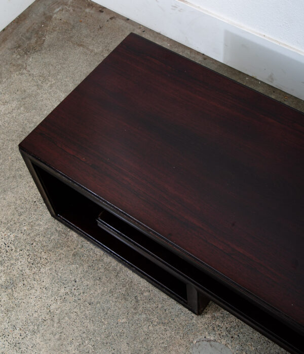Mid Century Modern Console Table Rosewood Entryway Paul Frankl Johnson Coffee - Image 10