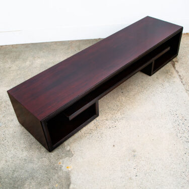 Mid Century Modern Console Table Rosewood Entryway Paul Frankl Johnson Coffee