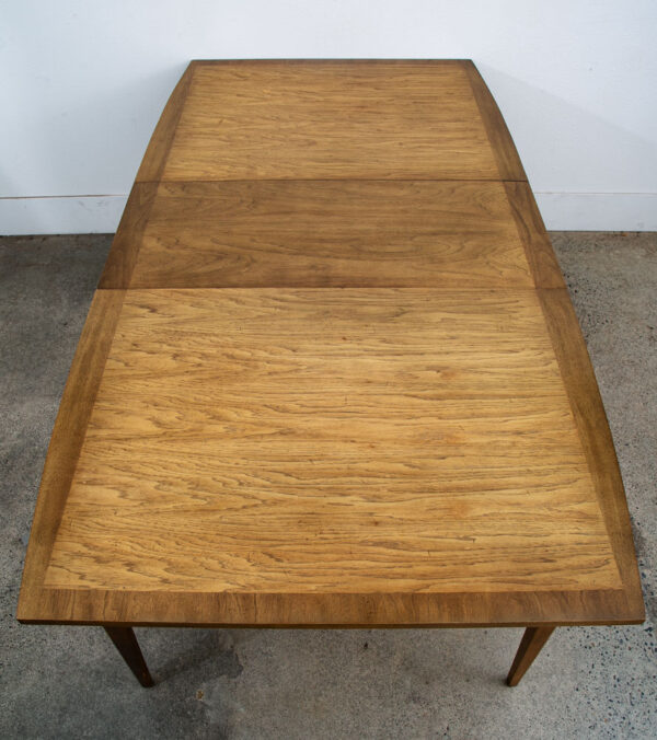 Mid Century Modern Dining Table Furniture 2 Leaf Rectangular Basic Witz Mcm VG - Image 8