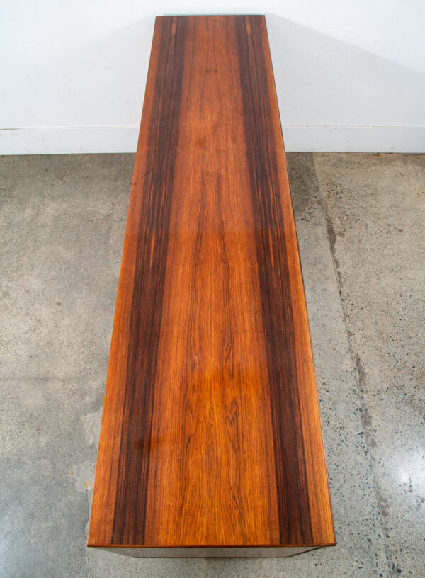 Mid Century Danish Modern Credenza Rosewood Sideboard Svend Langkilde Drawers NM - Image 3