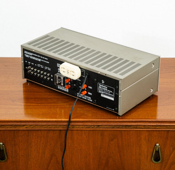 Vintage Technics Stereo Integrated Amplifier DC SU-8044 Silver Hifi Audiophile - Image 5