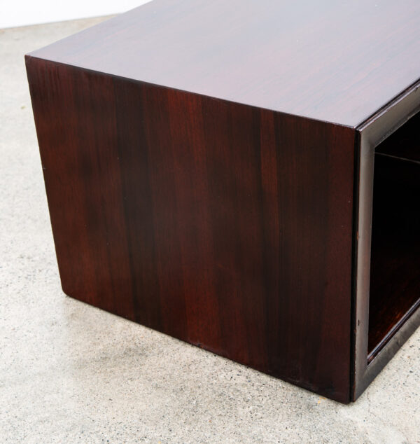 Mid Century Modern Console Table Rosewood Entryway Paul Frankl Johnson Coffee - Image 9