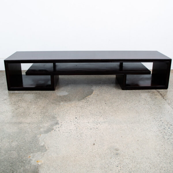 Mid Century Modern Console Table Rosewood Entryway Paul Frankl Johnson Coffee - Image 5