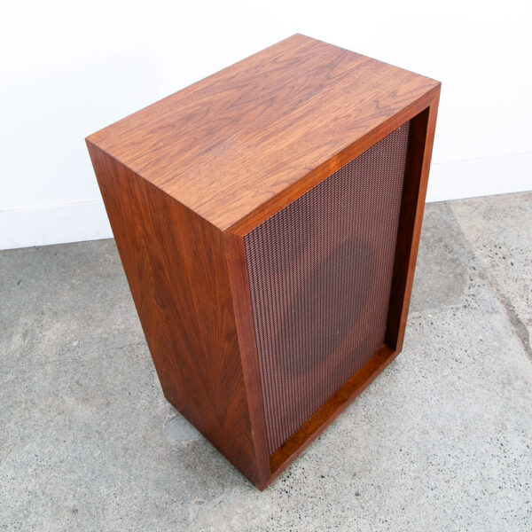 Mid Century Modern Speakers Early JBL Speaker D130 15" Woofer Walnut Case Mcm - Image 11