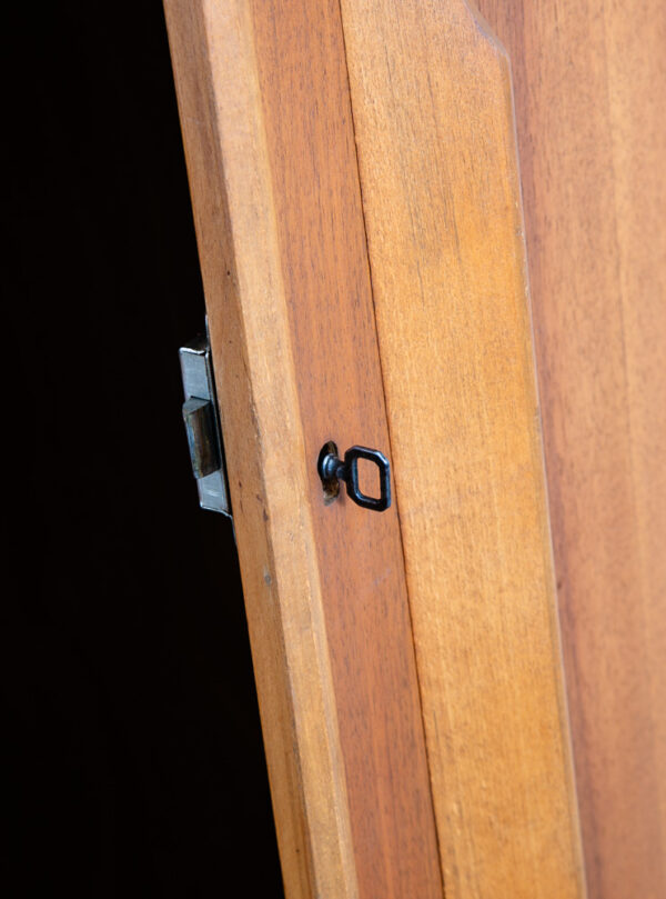 Mid Century Danish Cabinet Custom Armoire Wardrobe Walnut Denmark Drawer Locking - Image 7