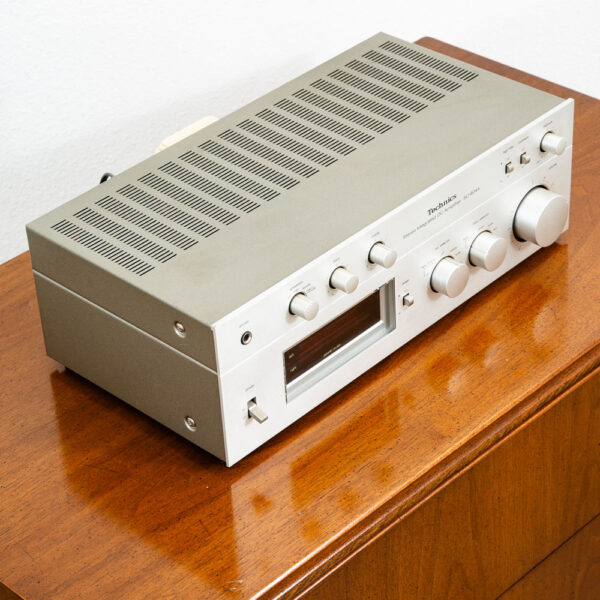 Vintage Technics Stereo Integrated Amplifier DC SU-8044 Silver Hifi Audiophile - Image 3