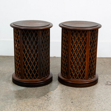 Mid Century Modern Vintage Speakers Pioneer CS-05 Table Omnidirectional Pair Set