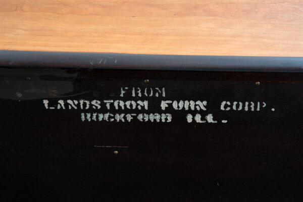 Mid Century Modern Credenza Sideboard 4 Drawer Vintage Cherry Landstrom Furn. - Image 12