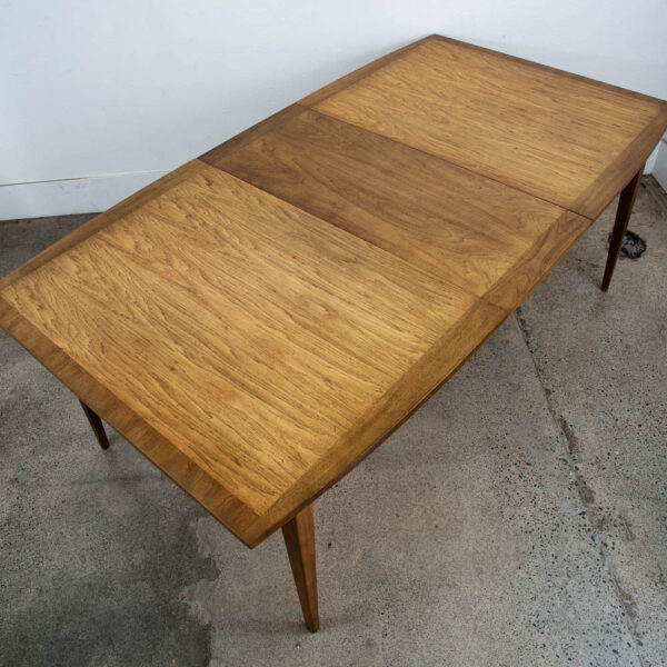Mid Century Modern Dining Table Furniture 2 Leaf Rectangular Basic Witz Mcm VG - Image 4