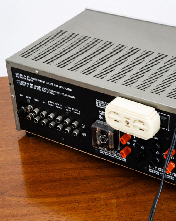 Vintage Technics Stereo Integrated Amplifier DC SU-8044 Silver Hifi Audiophile - Image 6
