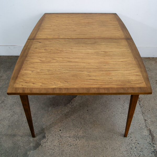 Mid Century Modern Dining Table Furniture 2 Leaf Rectangular Basic Witz Mcm VG - Image 2