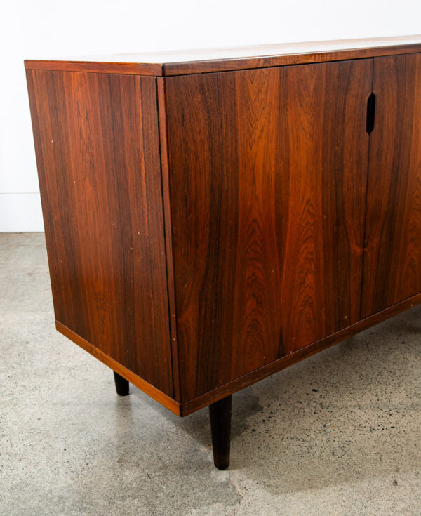 Mid Century Danish Modern Credenza Rosewood Sideboard Svend Langkilde Drawers NM - Image 8