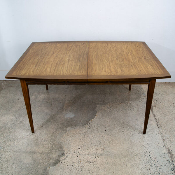 Mid Century Modern Dining Table Furniture 2 Leaf Rectangular Basic Witz Mcm VG - Image 3